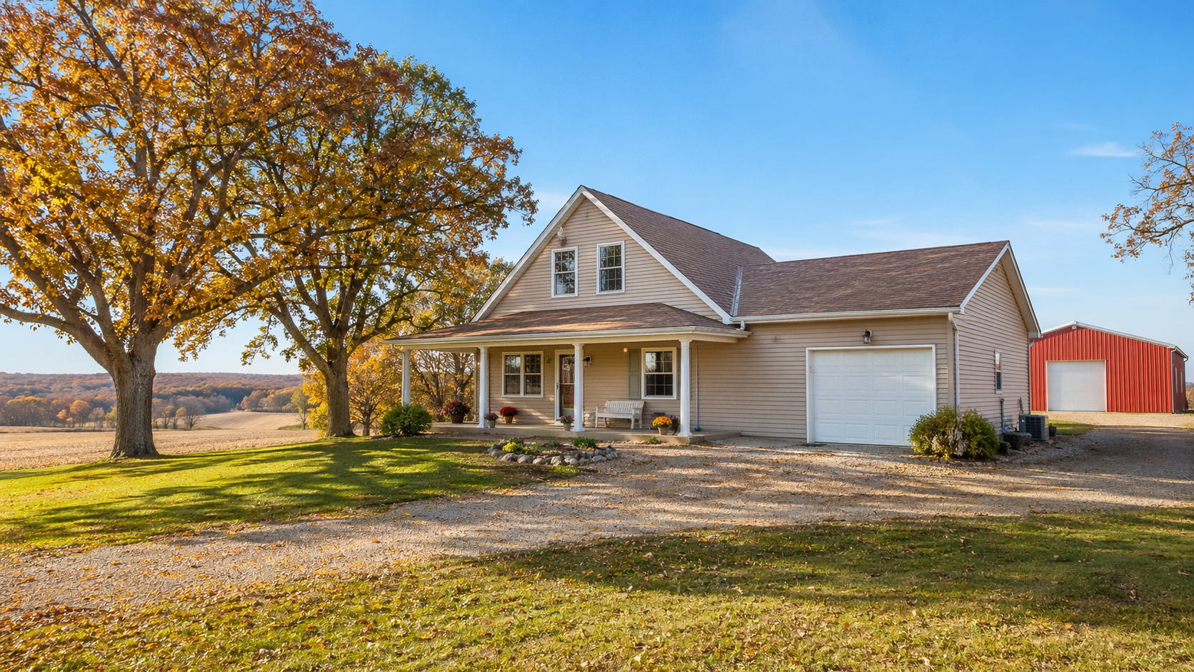 Home inspection in Cologne, MN — view of a Cologne Carver County residential neighborhood representing our local home-inspection service area