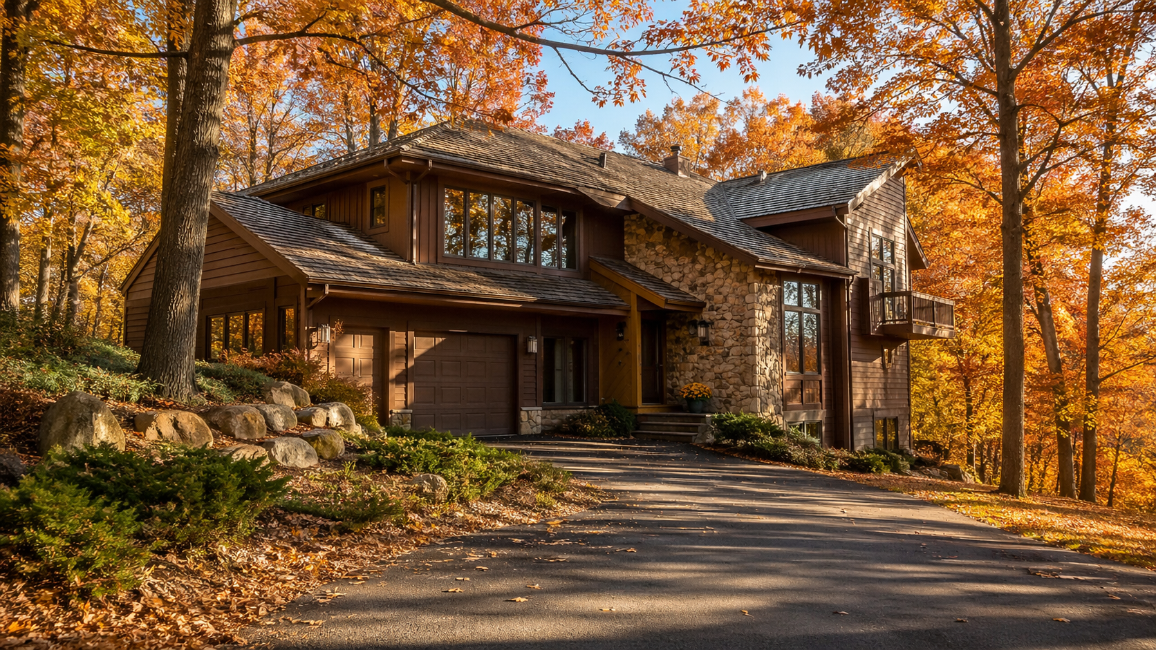 Home inspection in Eden Prairie, MN — view of a Eden Prairie Hennepin County residential neighborhood representing our local home-inspection service area