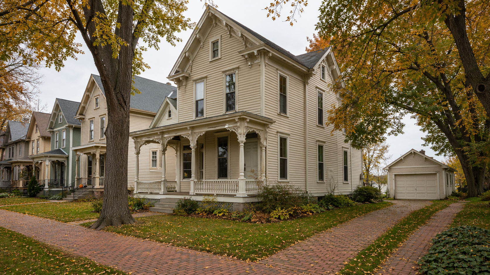 Home inspection in Hastings, MN — view of a Hastings Dakota County residential neighborhood representing our local home-inspection service area