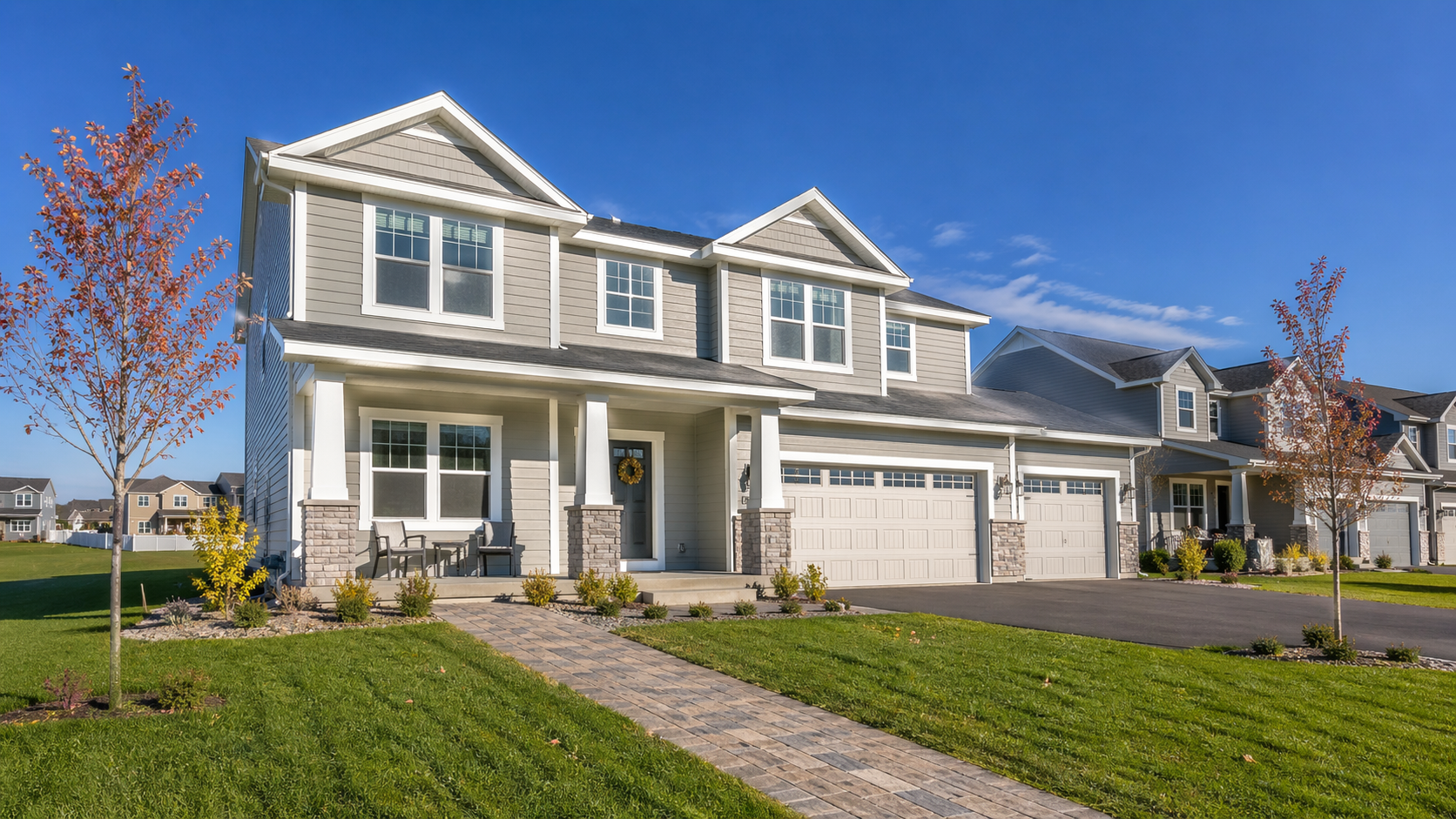 Home inspection in Lakeville, MN — view of a Lakeville Dakota County residential neighborhood representing our local home-inspection service area