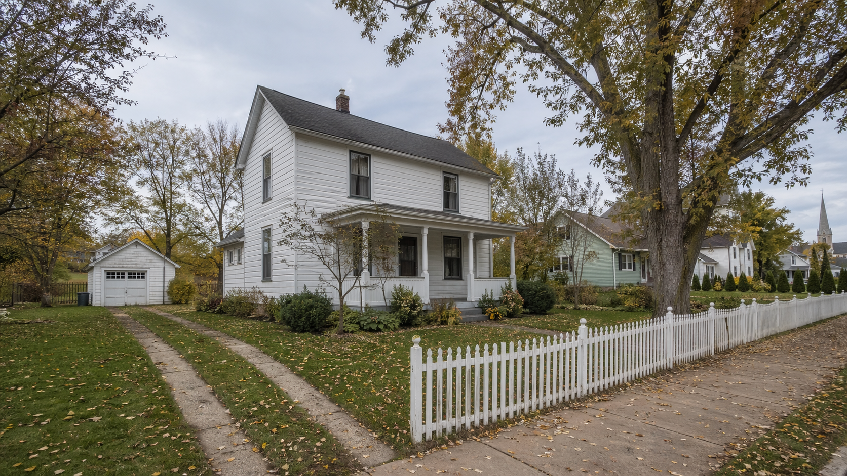 Home inspection in Norwood Young America, MN — view of a Norwood Young America Carver County residential neighborhood representing our local home-inspection service area