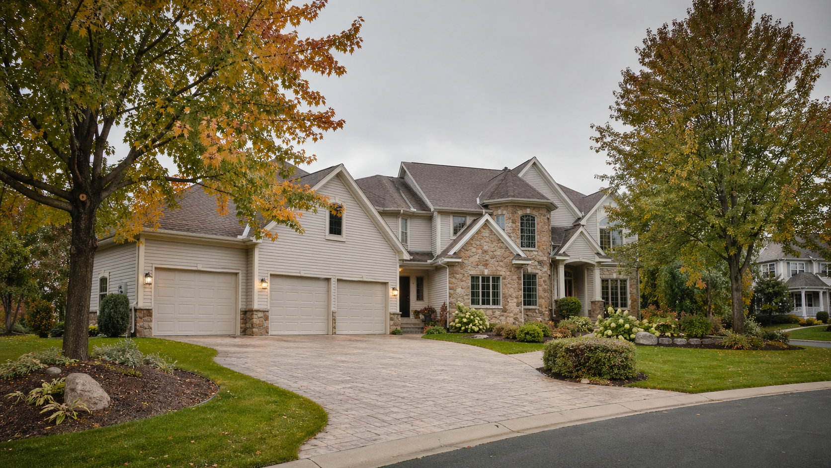Home inspection in Plymouth, MN — view of a Plymouth Hennepin County residential neighborhood representing our local home-inspection service area